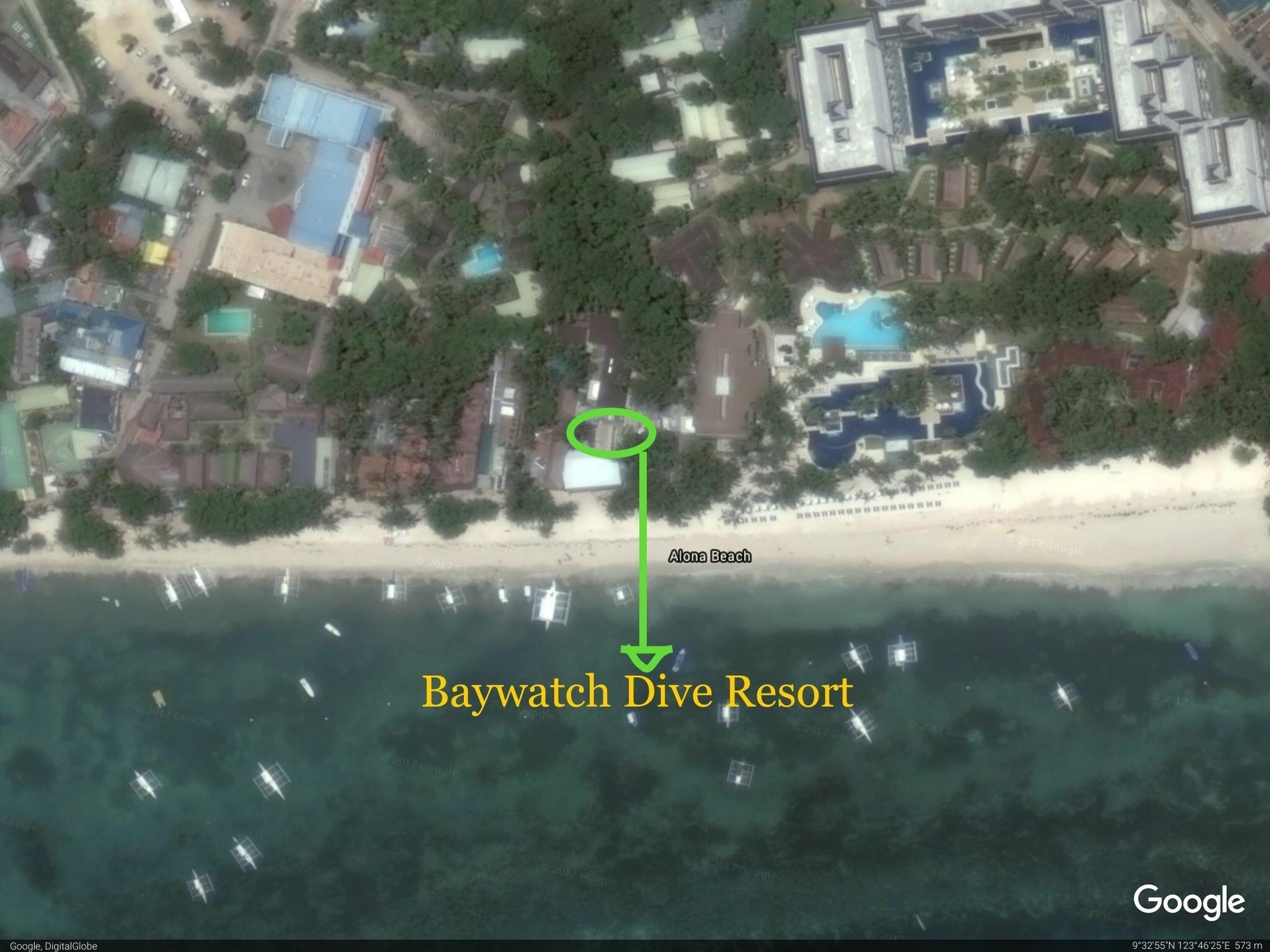 Baywatch Dive Resort Panglao Luaran gambar